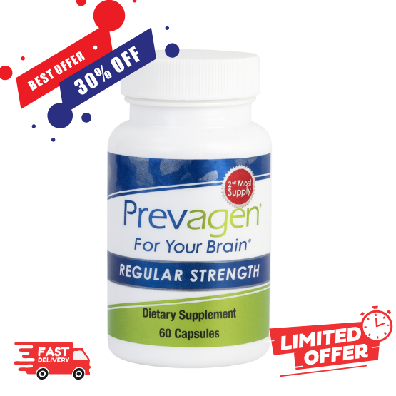 Prevagen® 60 Count – Regular & Extra Strength | Memory Support Supplement | 30%–50% Off Single & 2-Pack Bundles