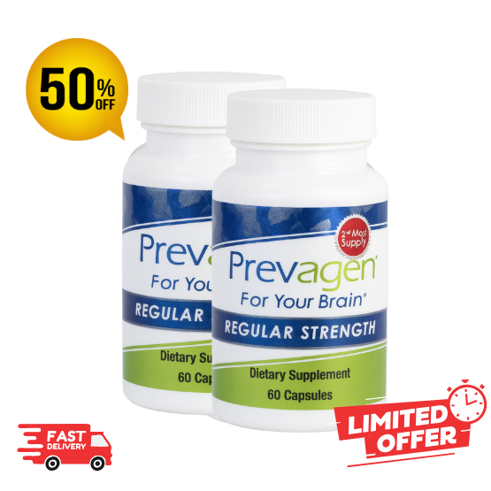 Prevagen® 60 Count – Regular & Extra Strength | Memory Support Supplement | 30%–50% Off Single & 2-Pack Bundles