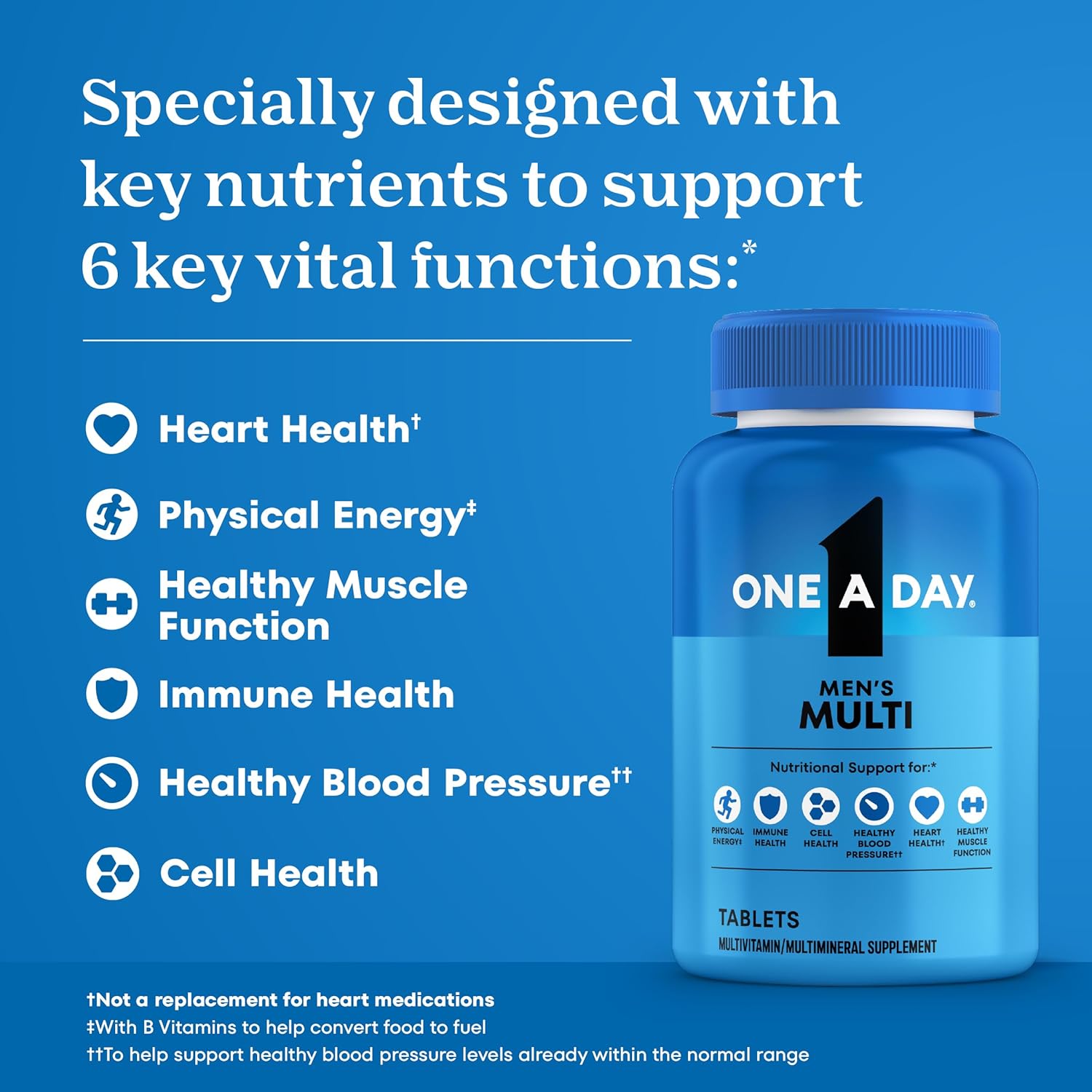 One A Day Men’s Multivitamin – Complete Daily Nutritional Support