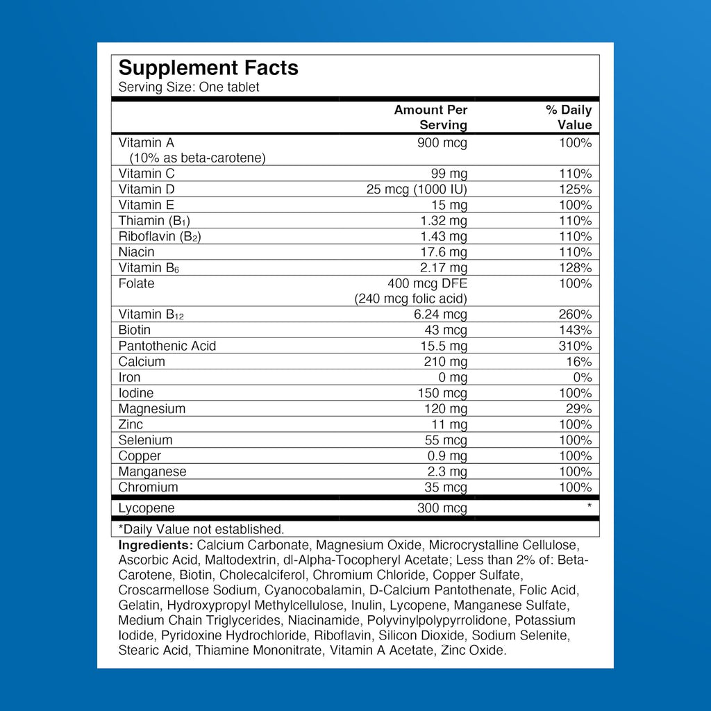 One A Day Men’s Multivitamin – Complete Daily Nutritional Support