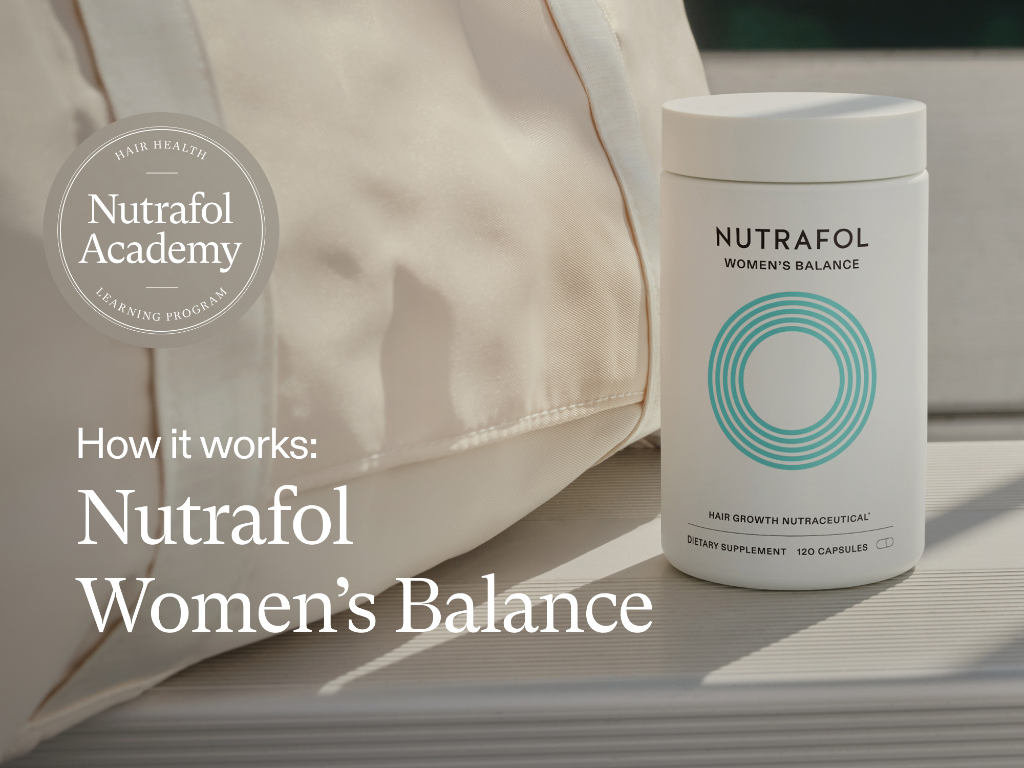 How Nutrafol Women’s Balance Supports Hair Through Hormonal Change